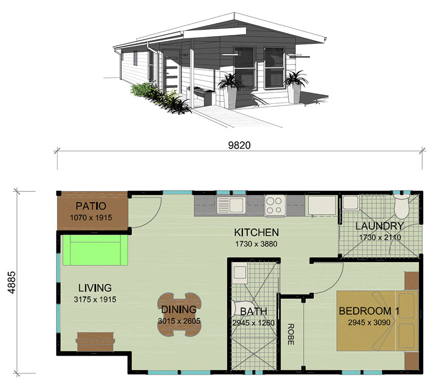 Trenz Granny Flat Plans Newcastle Hunter Valley Lake Macquarie